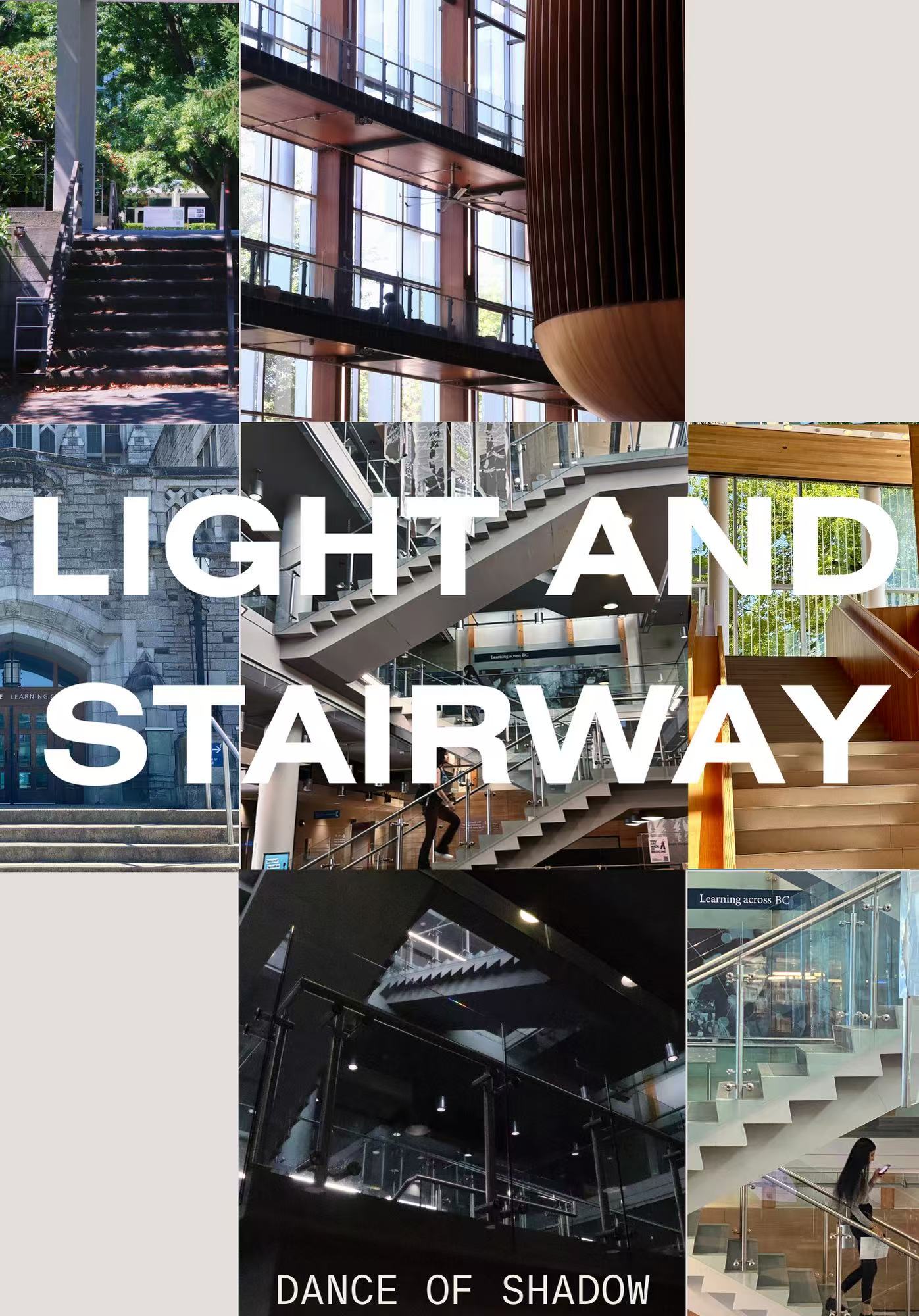 Light and Stairway editorial spread